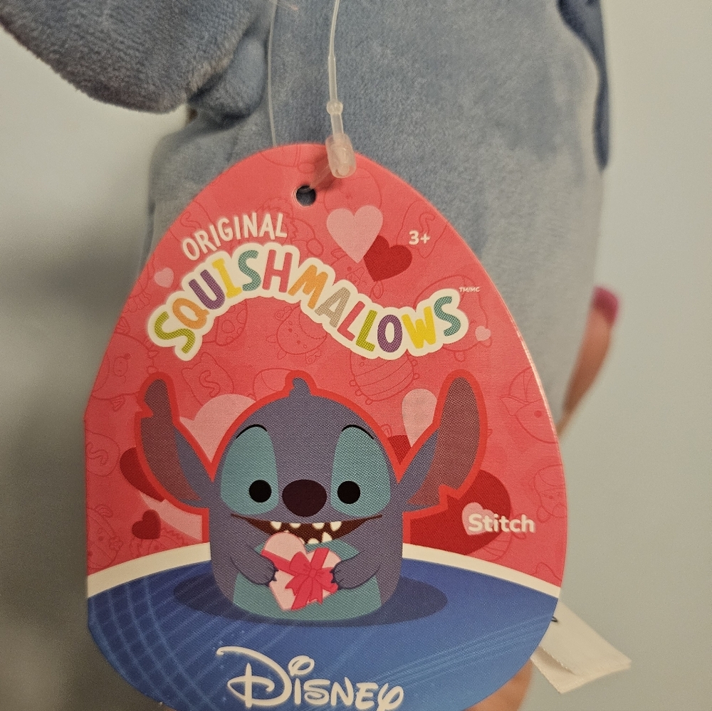 NWT Squishmallows Valentine's Day Stitch 5" Squishmallow Plush - Picture 3 of 5